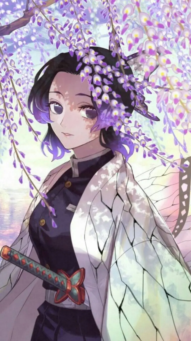 ai character: Shinobu ( KNY ) background