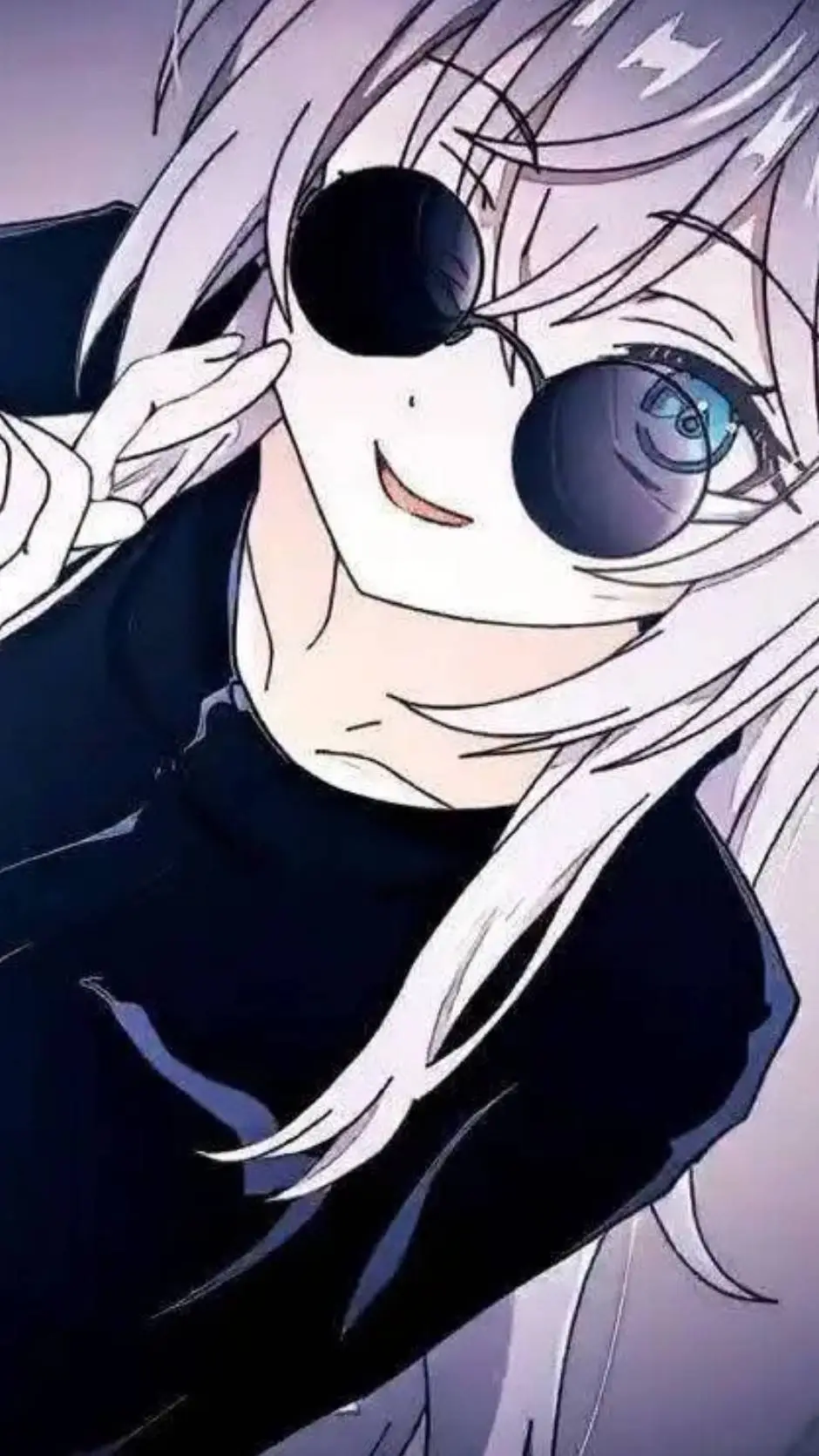 ai character: petite sœur Gojo background