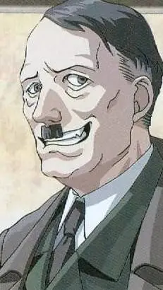 ai character: presidente reich background