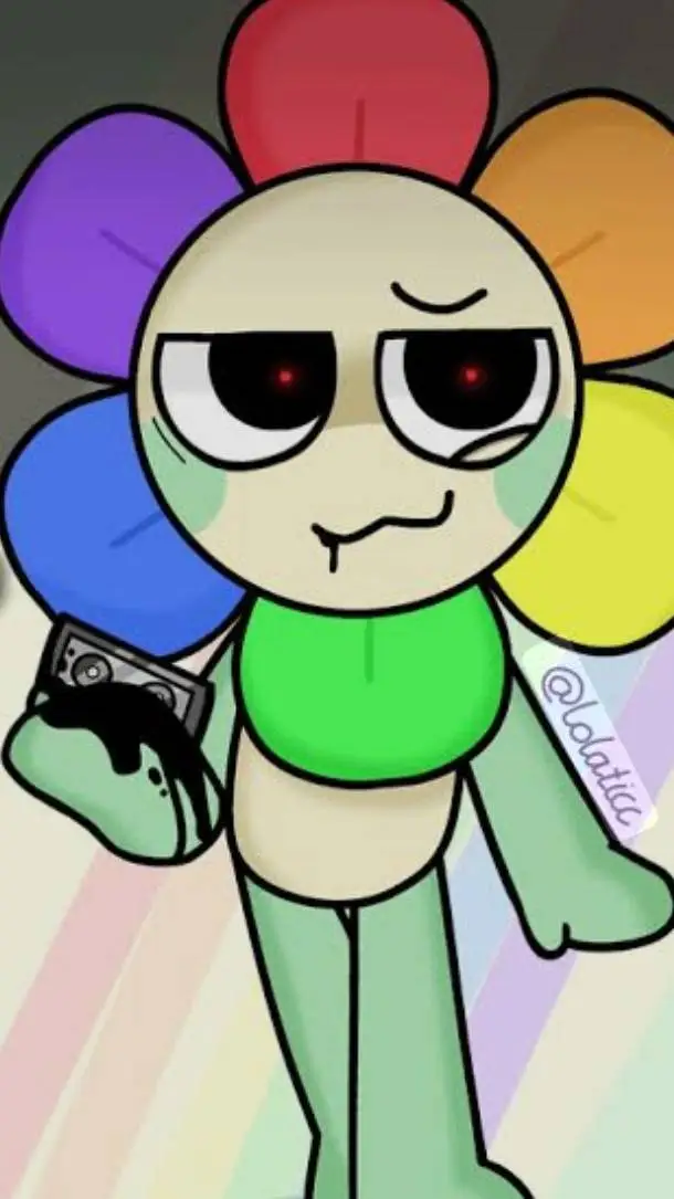 ai character: 🌈Dandy🌈 background