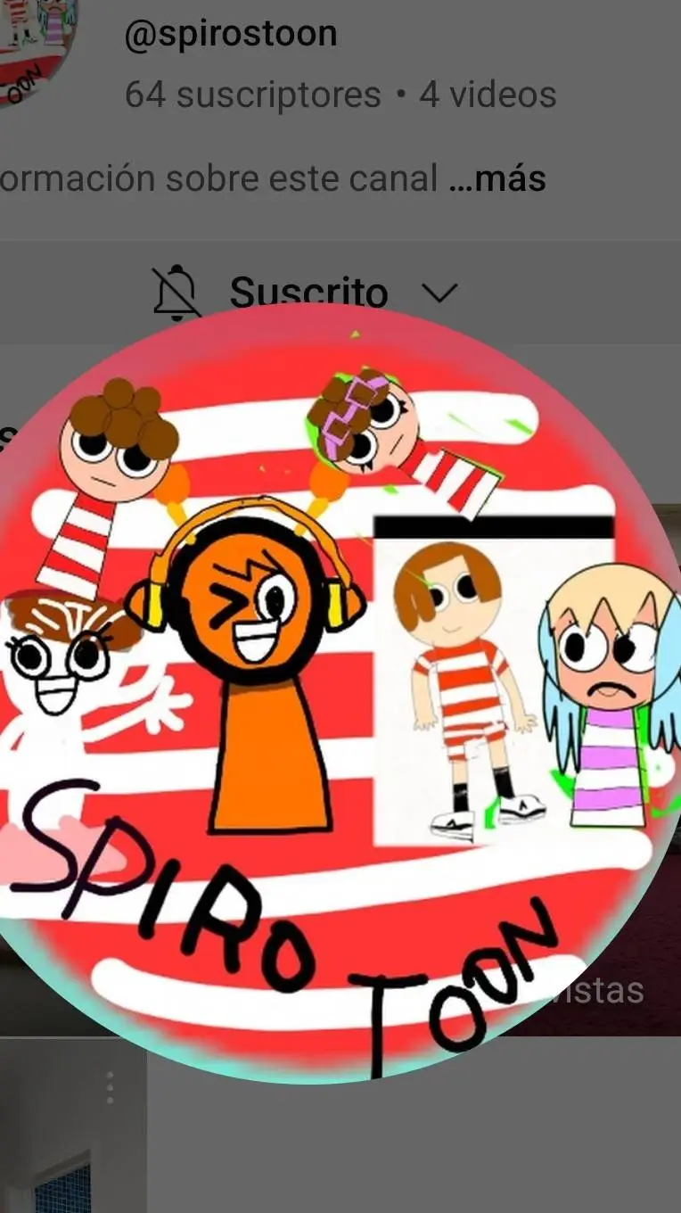 ai character: spiro toon background