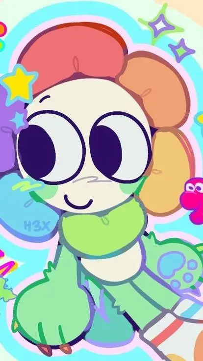 ai character: Dandy tomato background