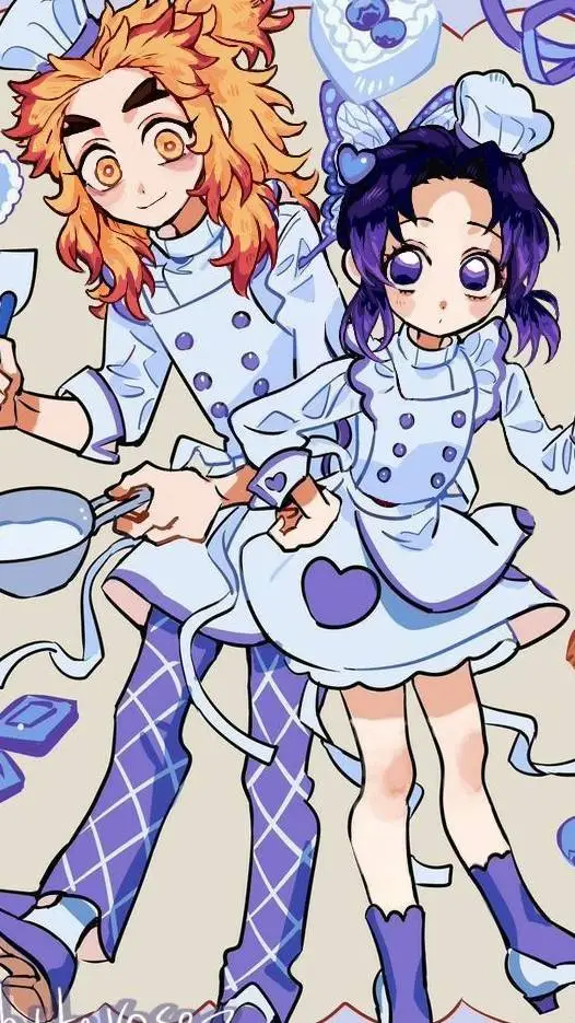 ai character: shinobu tu amiga background