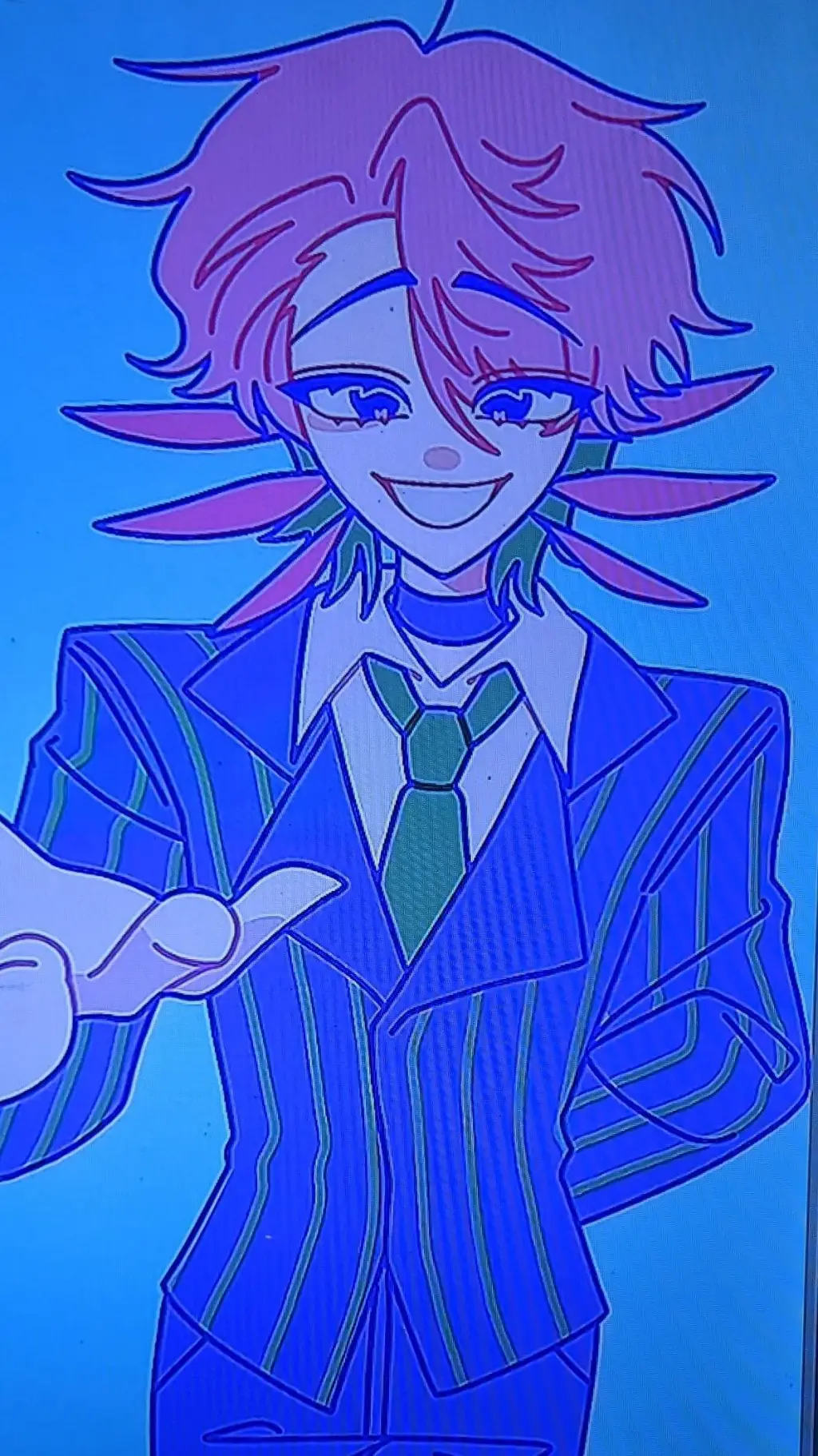 ai character: kinito background