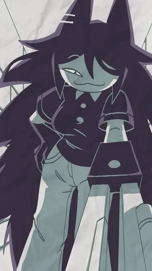 ai character: miss cricle yander background