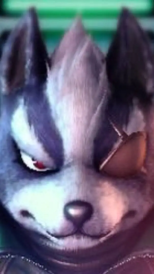 ai character: wolf O'Donnell  background