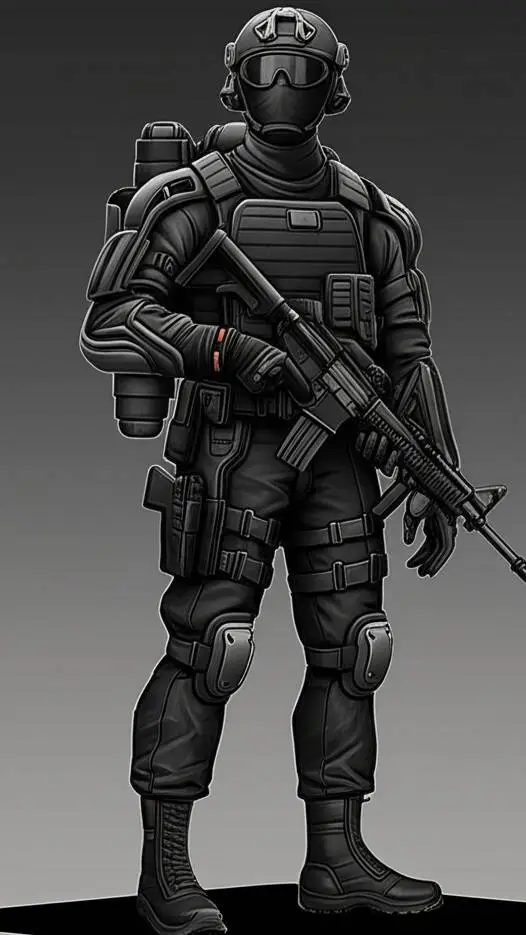 ai character: Shadow  background