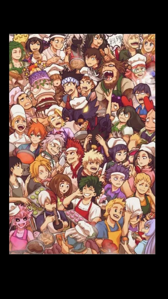 ai character: MHA Normal day! background