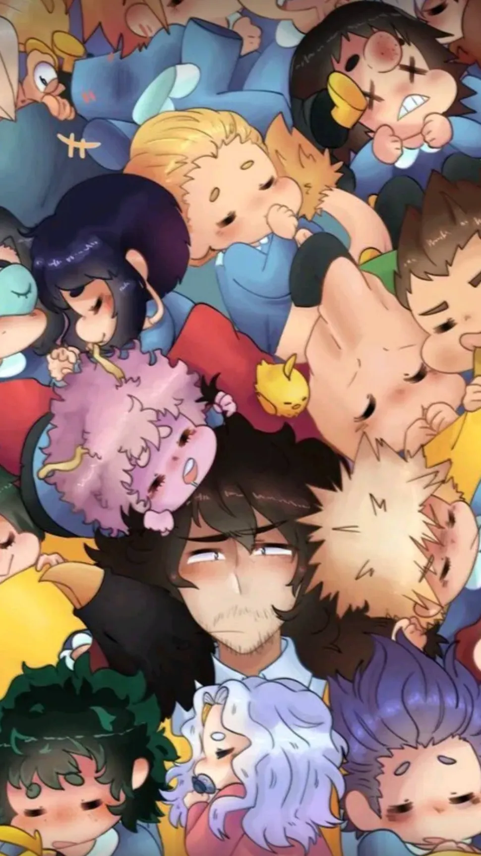 ai character: Class 1b! background