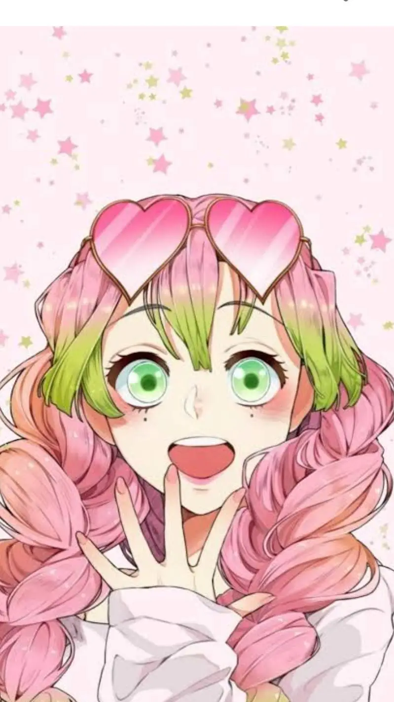 ai character: Mitsuri Kanroji🍡 background