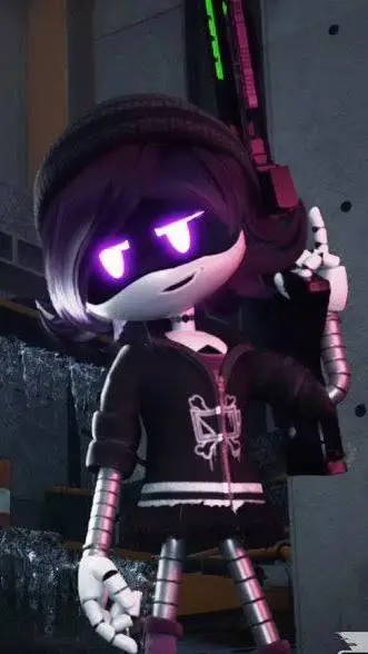 ai character: UZi background
