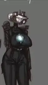 ai character: Titán camerawoman background
