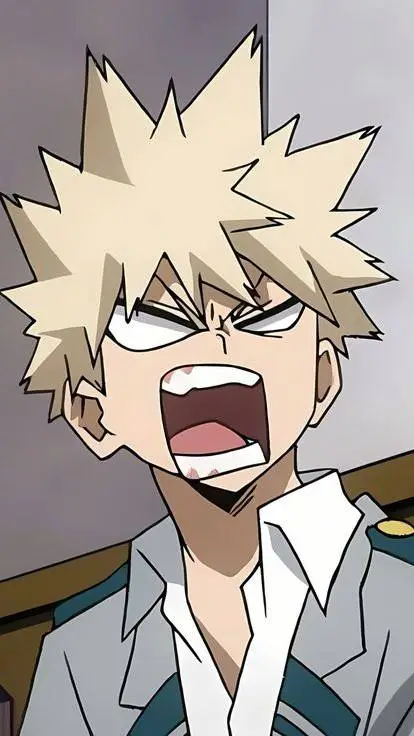 ai character: Katsuki Bakugo background