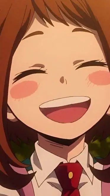 ai character: 🩷uraraka ochako🎀 background