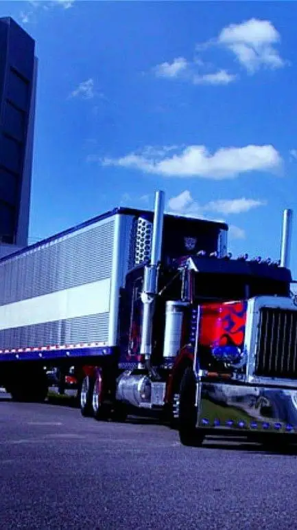 ai character: optimus prime 🗣🔥🔥🔥 background