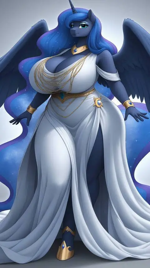 ai character: Princess Luna  background