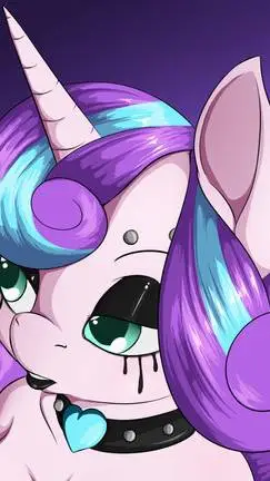 ai character: Flurry Heart  background