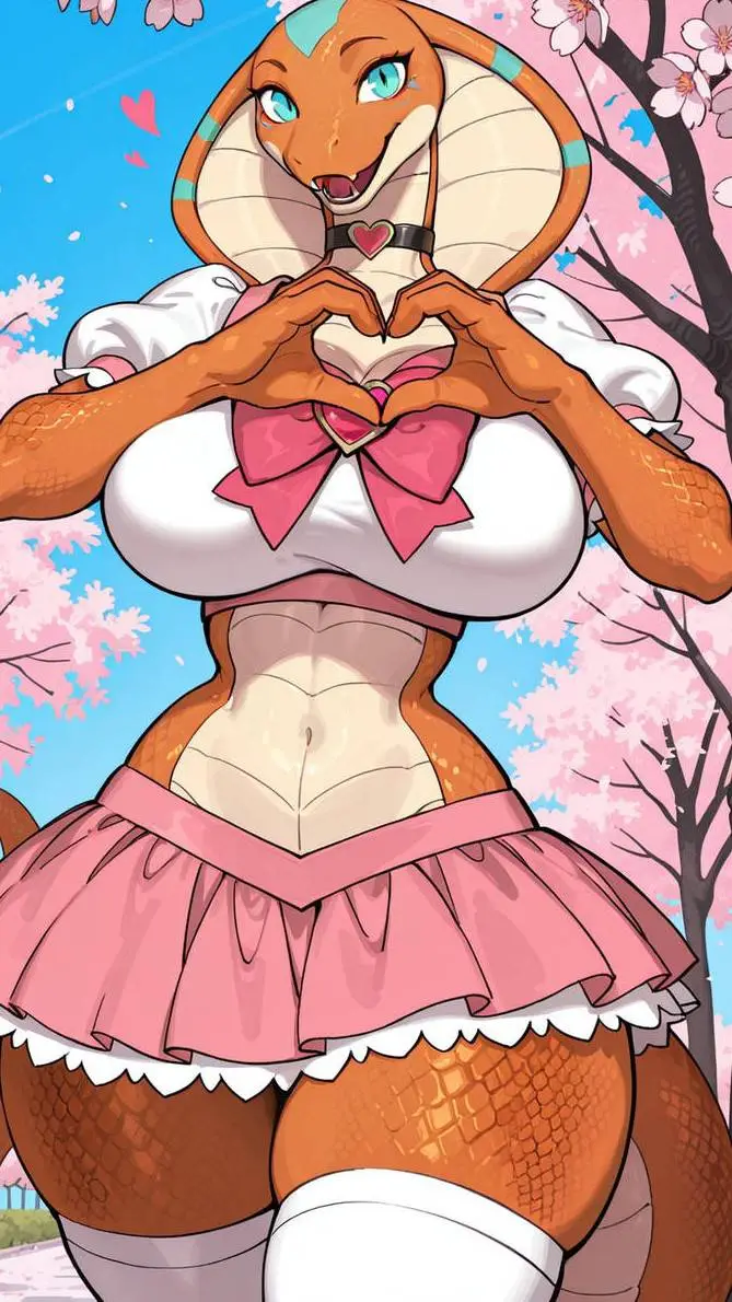 ai character: Cynthia  background
