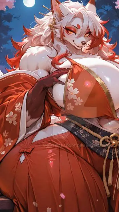 ai character: Amaterasu  background