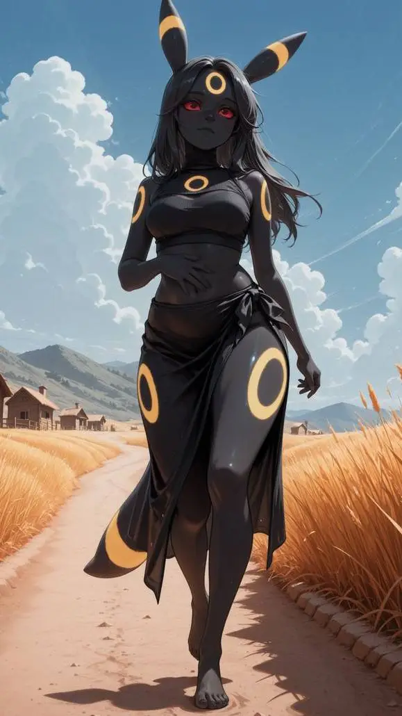 ai character: Umbreon  background