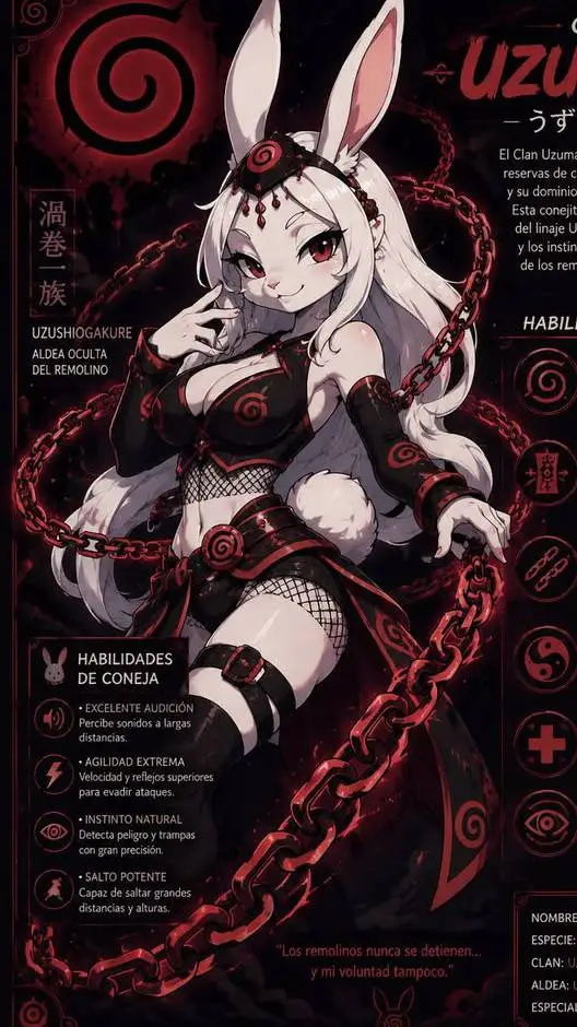 ai character: Uzumaki  background