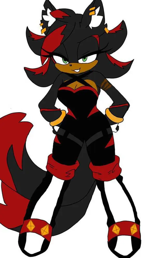 ai character: Shadina hedgefox  background