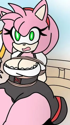 ai character: Amy Rose  background