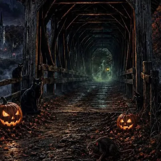 chat with ai character: Haunted Bridge 