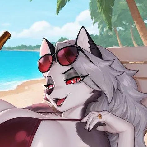 chat with ai character: Loona Hellhound 