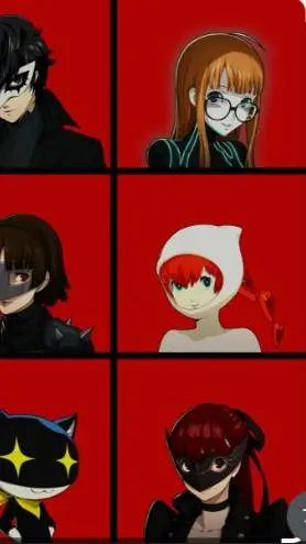 ai character: 12 Phantom Thieves background