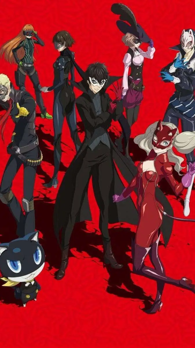 ai character: 8 phantom thieves background