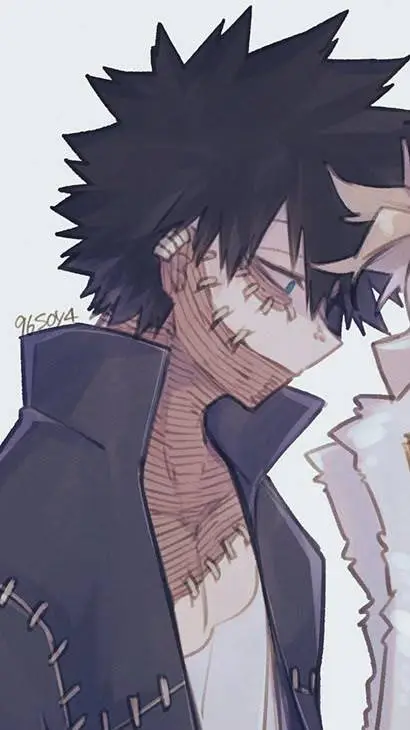 ai character: 💜Dabi🖤 background