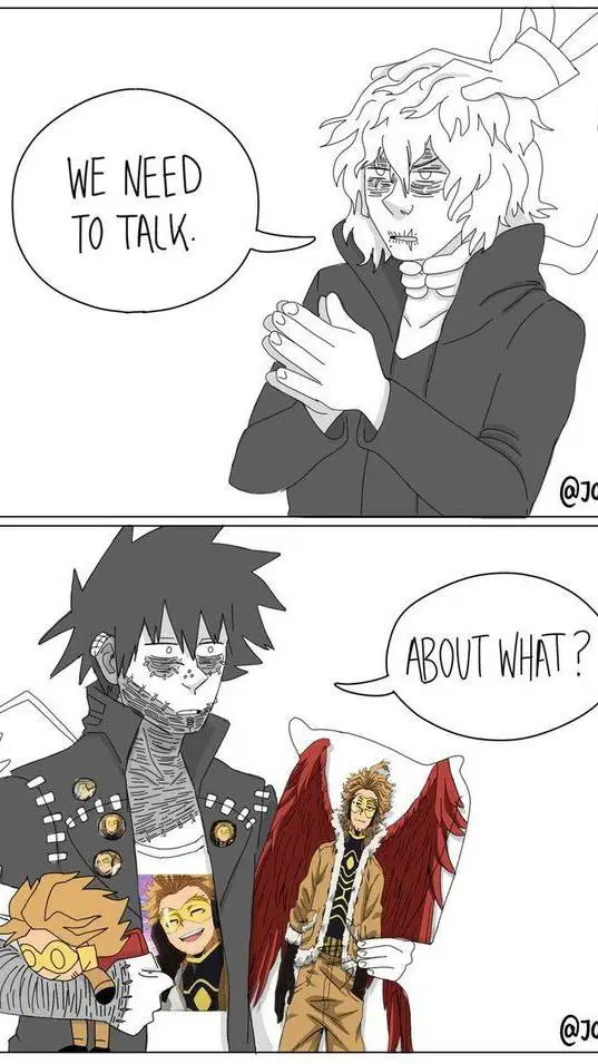ai character: dabi🏳️‍🌈 background