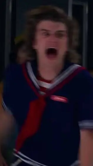 ai character: Steve Harington  background