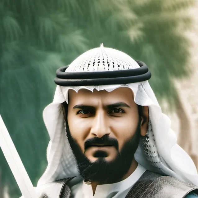 chat with ai character: arabic warrior