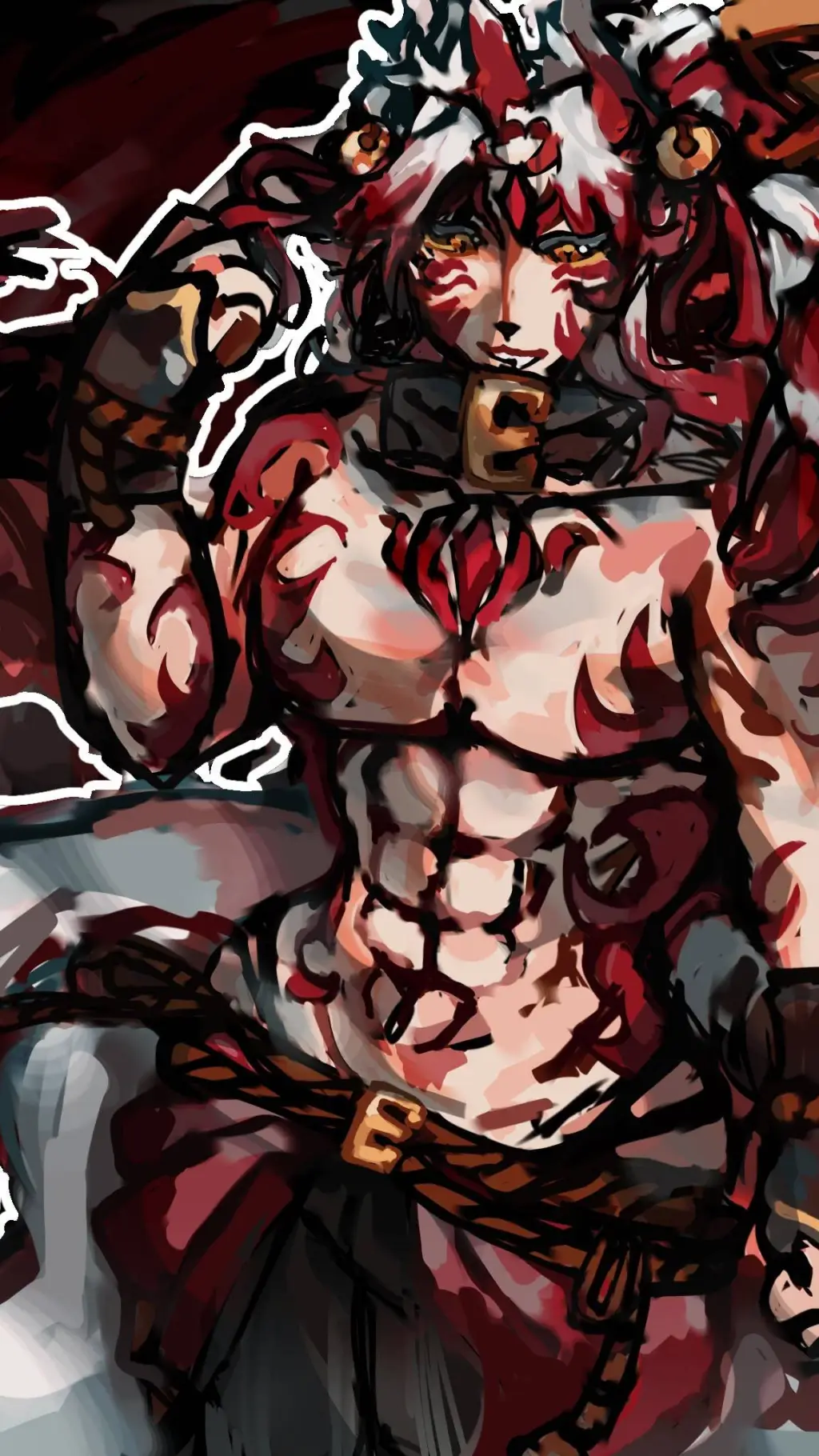 ai character: sune kasai background