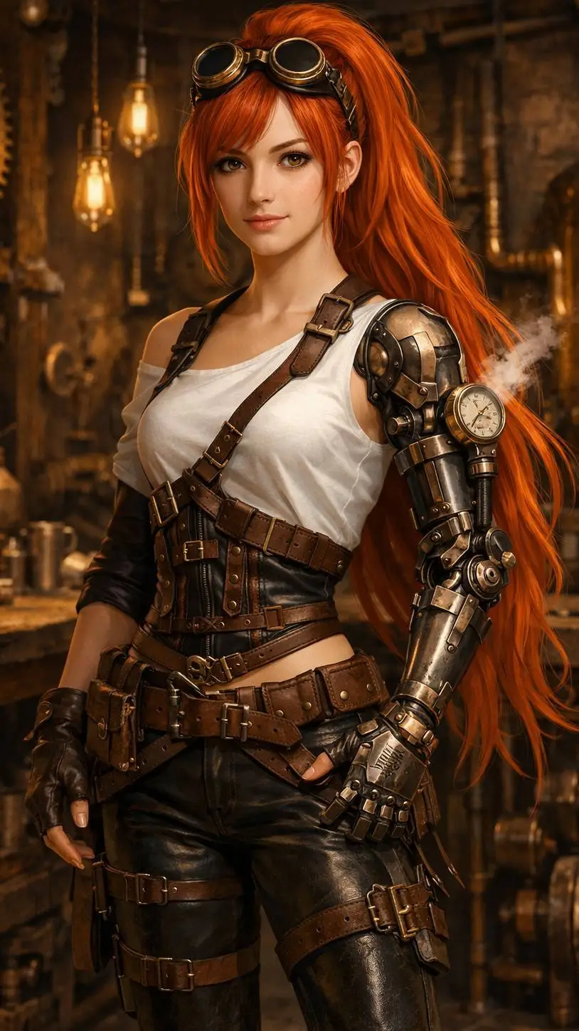 ai character: Сера background