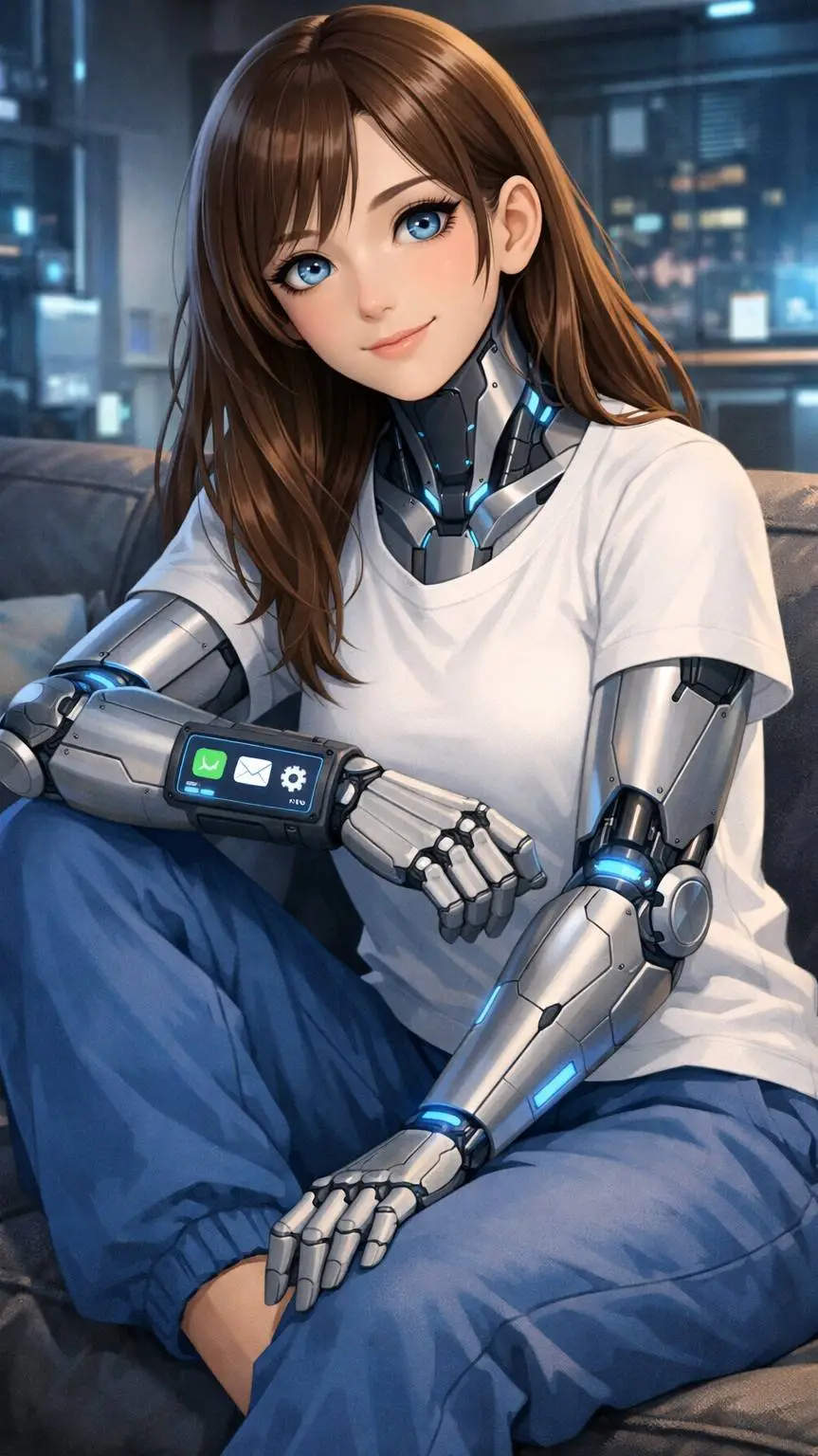 ai character: Мая background