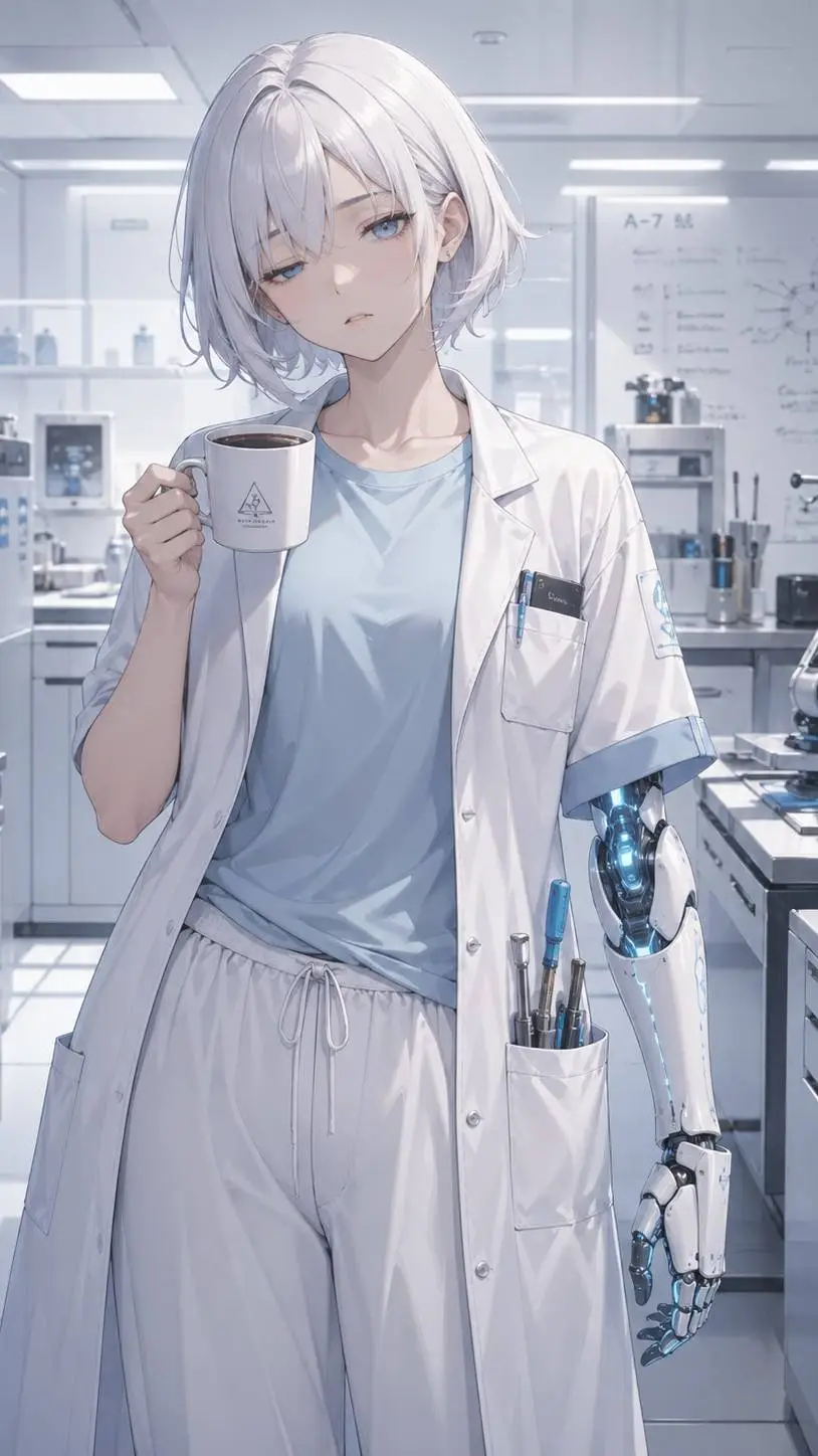 ai character: Нека background