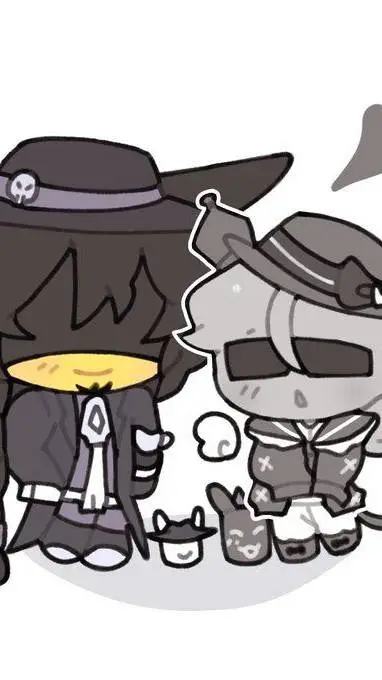 ai character: ★double Fedora★ background