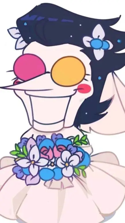 ai character: SPAMTON :3 background