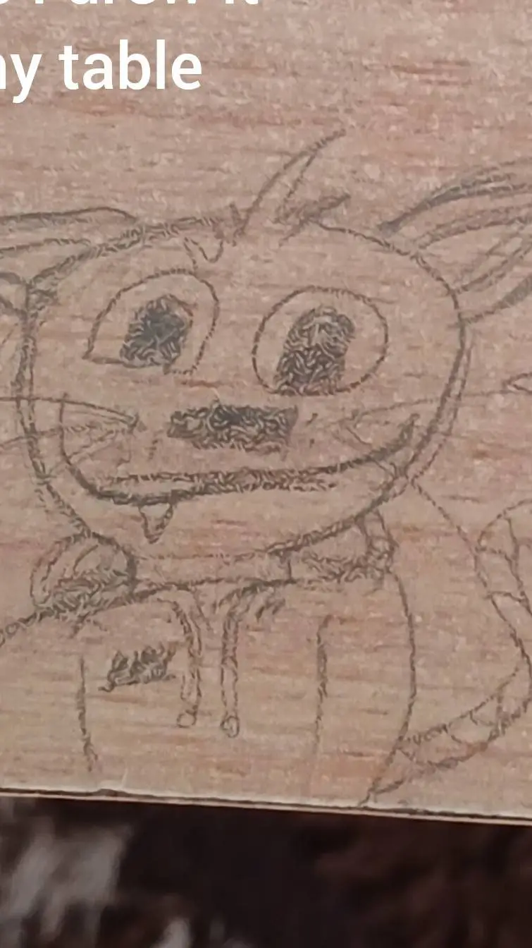 ai character: spring cat background