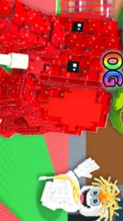 ai character: Brainrot background