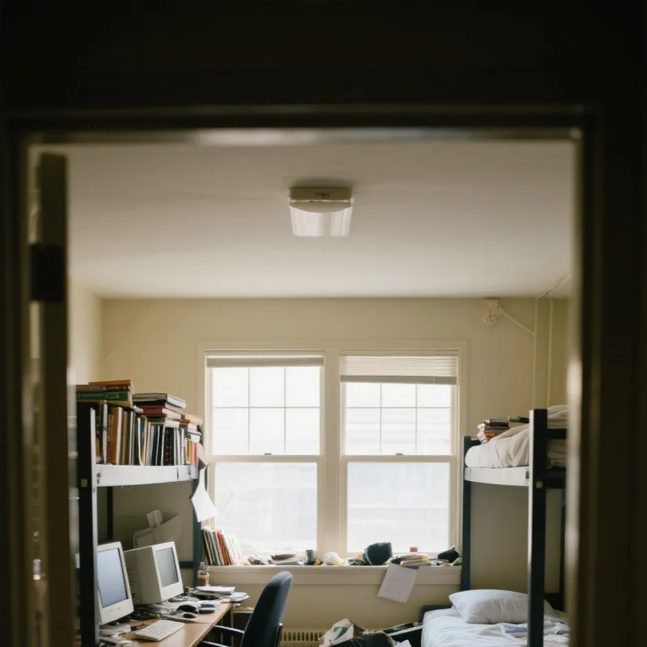 chat with ai character: High school dorm 