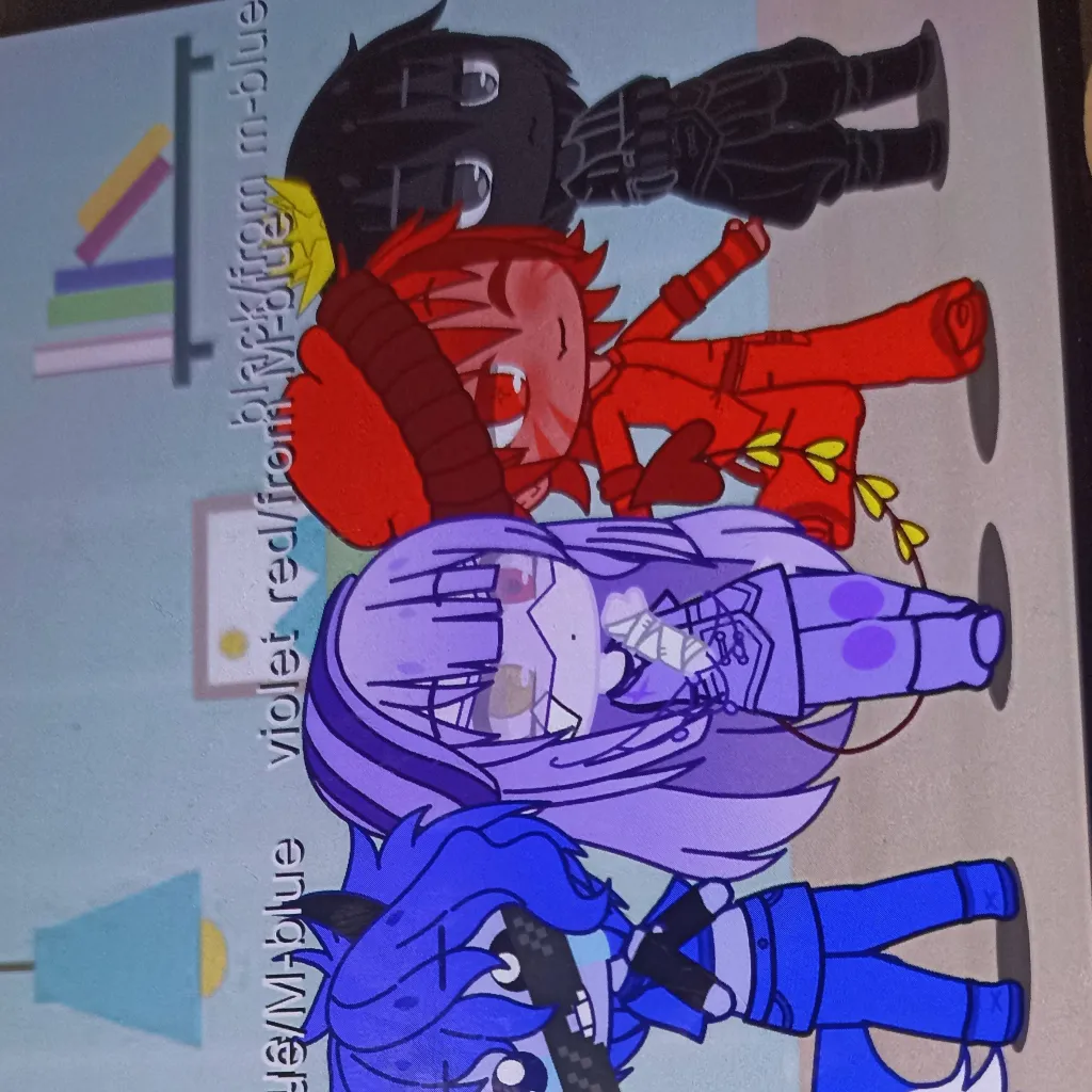 chat with ai character: M-blue + his crew🌌