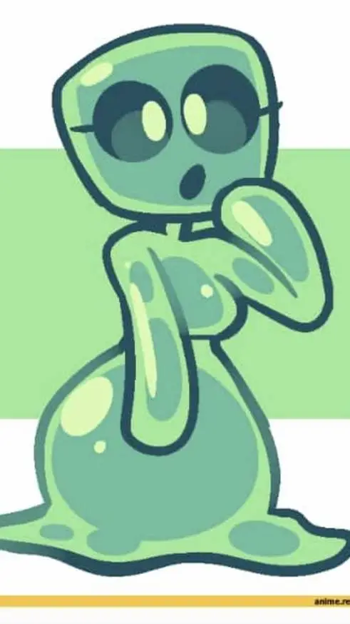 ai character: Slimy background
