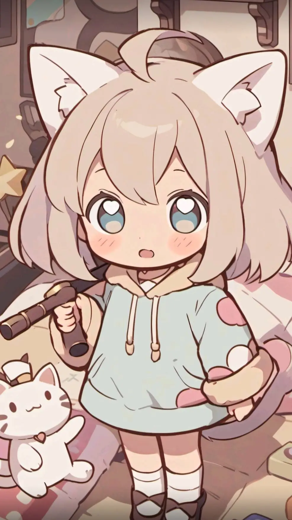 ai character: Bakugo tu papá background