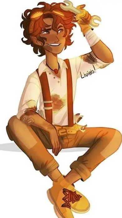 ai character: Leo Valdez  background