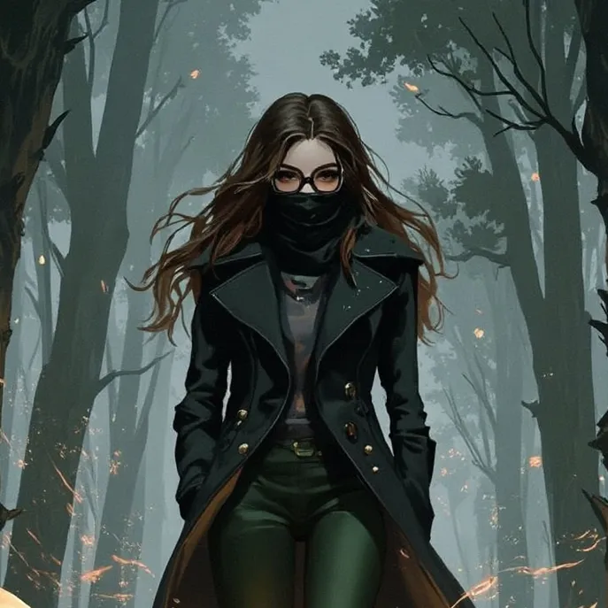 chat with ai character: mysterious girl