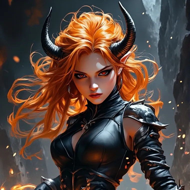 chat with ai character: goddess of fire